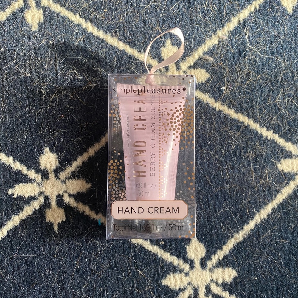 Simple Pleasures Hand Cream (Ornament Style)